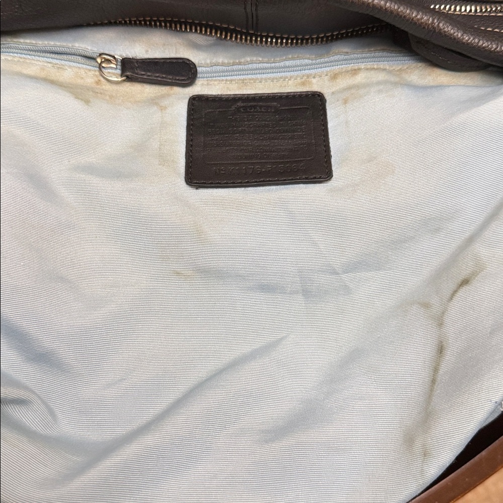 Coach Black Leather Hobo Bag - Picture 16 of 16